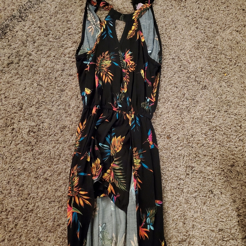 Tropical dress/romper